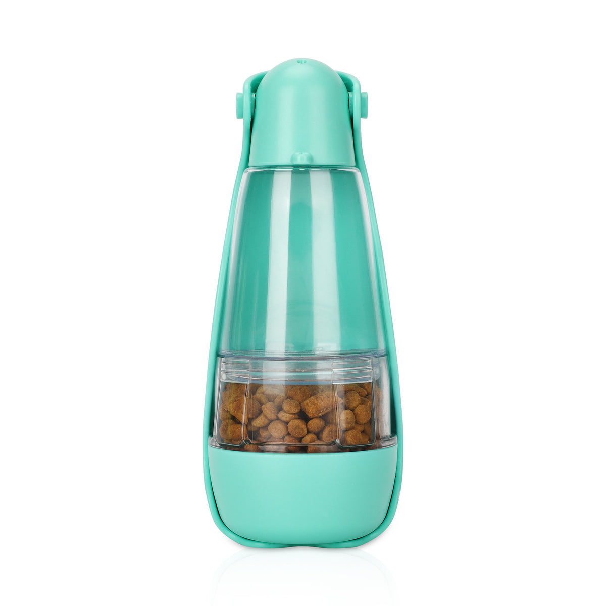 2-in-1 Pet Water & Food Bottle – Portable Travel Cup for Dogs & Cats