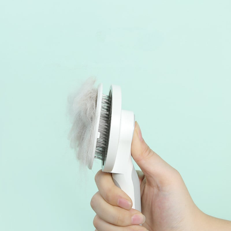 Round Handle Pet Passage Comb – Gentle Grooming for Happy Pets