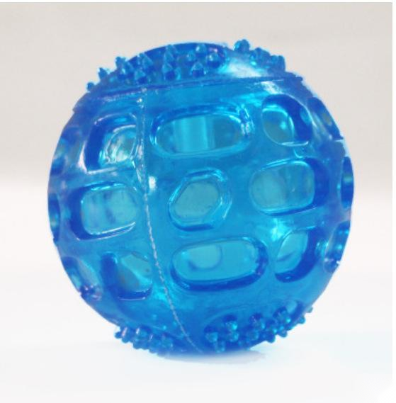 Textured Rubber Chew Ball for Puppies