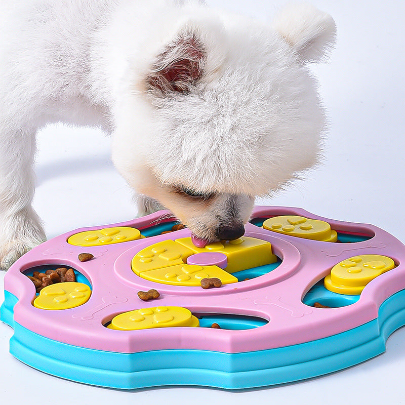 Interactive Dog Puzzle Feeder