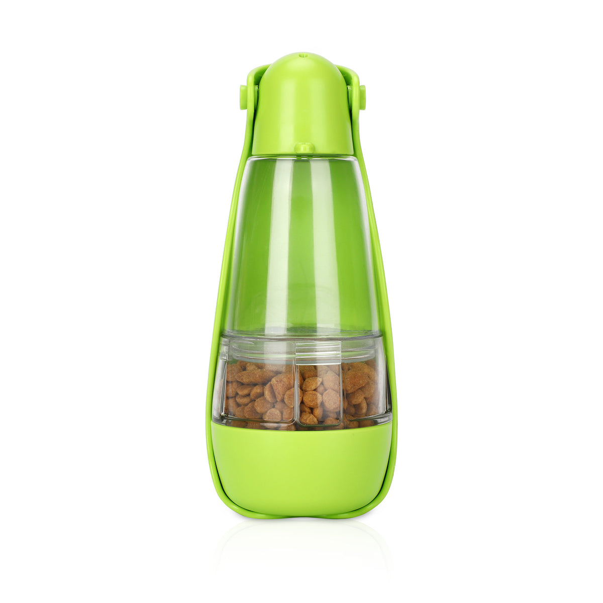 2-in-1 Pet Water & Food Bottle – Portable Travel Cup for Dogs & Cats
