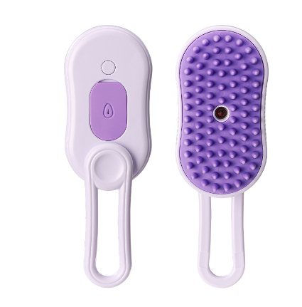 USB Rechargeable Pet Grooming Brush with Mist