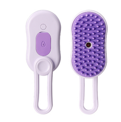 USB Rechargeable Pet Grooming Brush with Mist