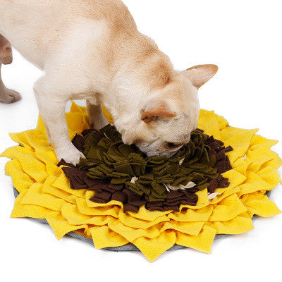 Sunflower Dog Snuffle Mat