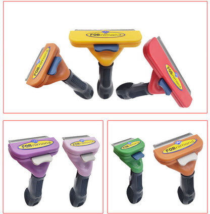 Self-Cleaning Deshedding Comb for Dogs & Cats