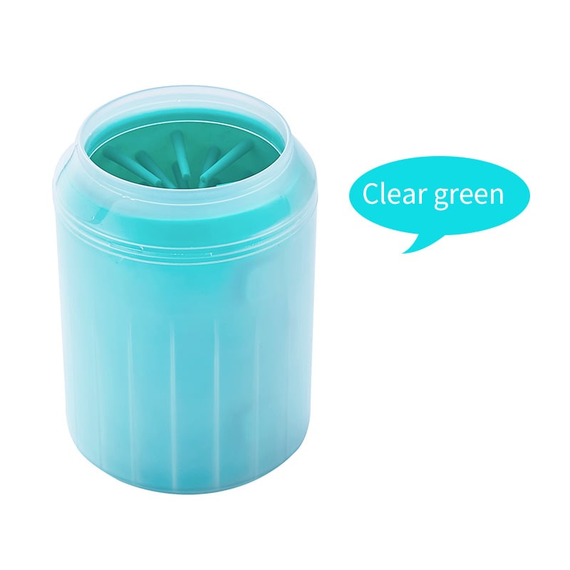 Pet Foot Washing Cup – Paw Cleaner with Soft Massage Bristles
