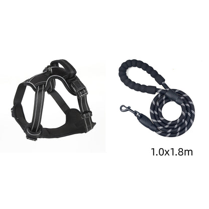 Dog Harness No Pull Breathable Reflective