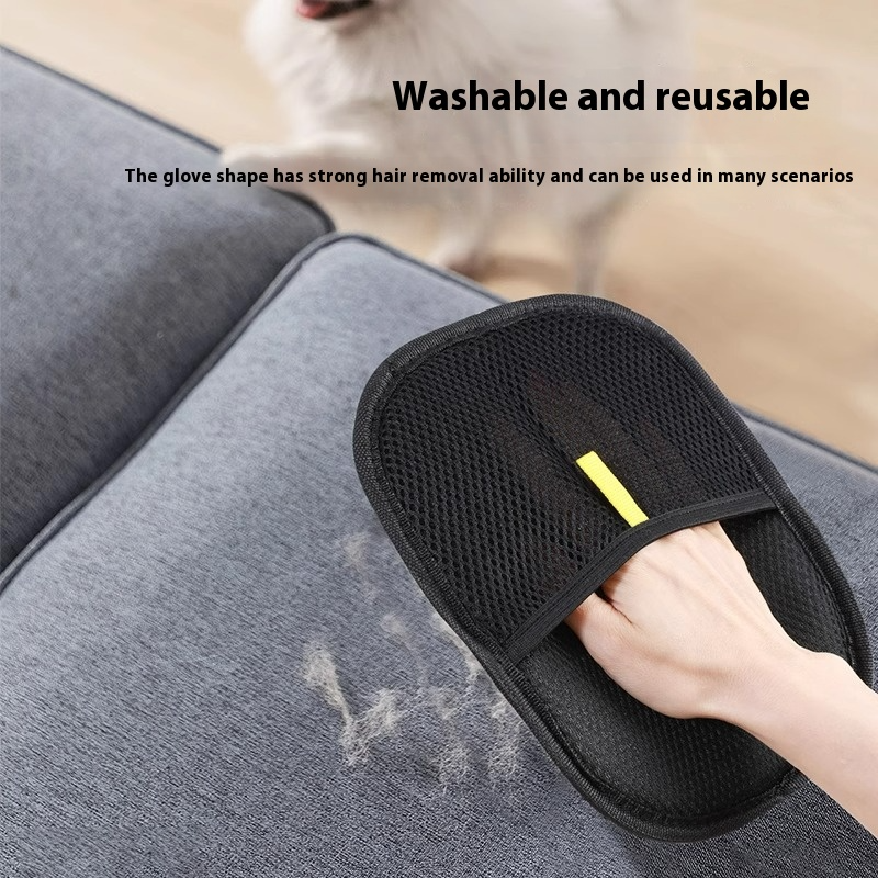 Pet Grooming Glove – Deshedding Hair Removal Mitt
