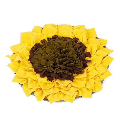 Sunflower Dog Snuffle Mat