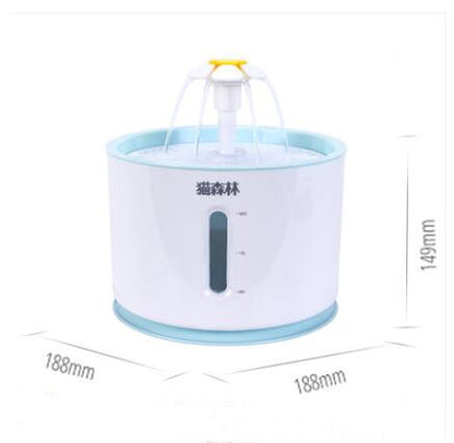 Automatic Pet Water Fountain for Cats & Dogs – 2.5L