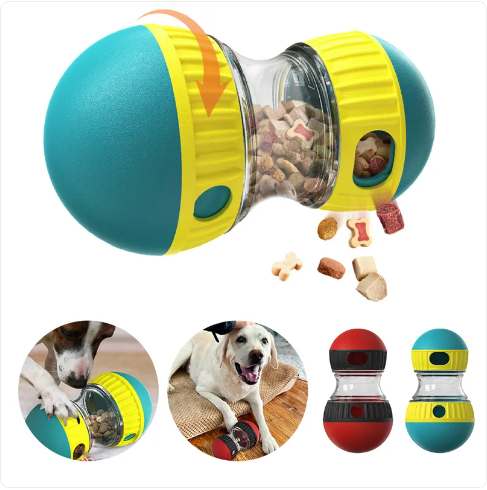 Adjustable Treat-Dispensing Dog Puzzle Toy