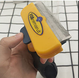 Self-Cleaning Deshedding Comb for Dogs & Cats