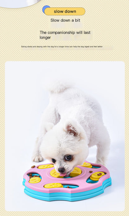 Interactive Dog Puzzle Feeder