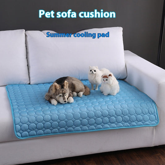 Dog Cooling Mat Summer Pets Cold Bed