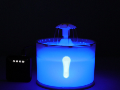 Filtered Pet Water Fountain for Cats & Dogs