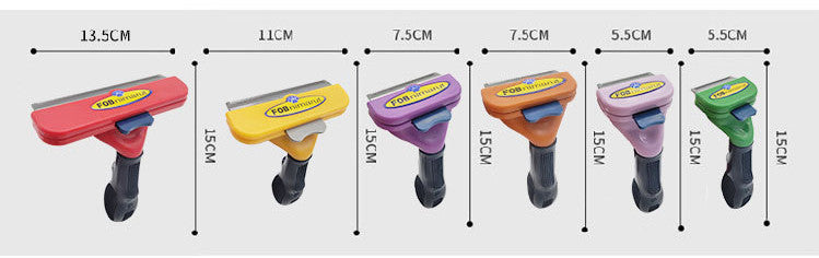 Self-Cleaning Deshedding Comb for Dogs & Cats