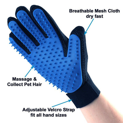 Pet Bath & Grooming Gloves