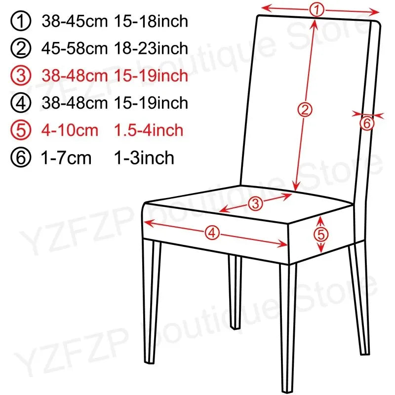 Elastic Cover for Chair Universal Size Cheap Chair Cover Big Elastic House Seat Seatch Lving Room Chairs Covers for Home Dining