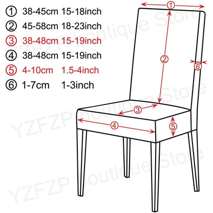 Elastic Cover for Chair Universal Size Cheap Chair Cover Big Elastic House Seat Seatch Lving Room Chairs Covers for Home Dining