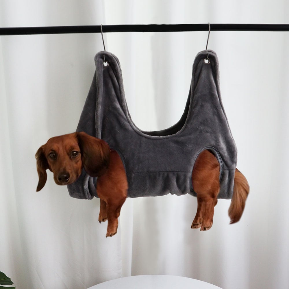 Pet Grooming Hammock – Soft Restraint Bag for Cats & Dogs