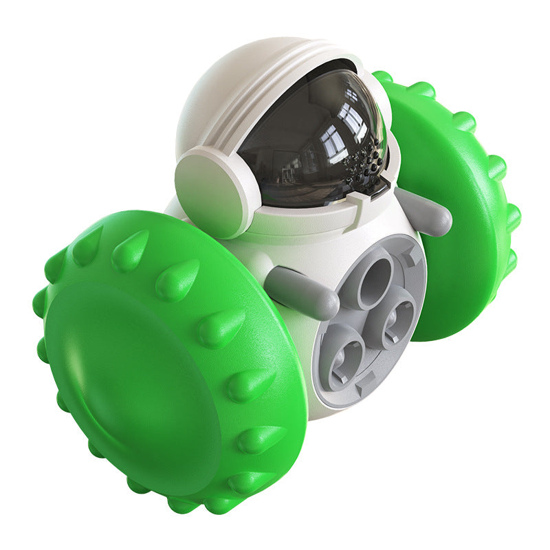 Slow feeder toy for pets — non-toxic ABS material close-up