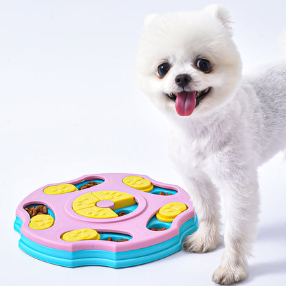 Interactive Dog Puzzle Feeder