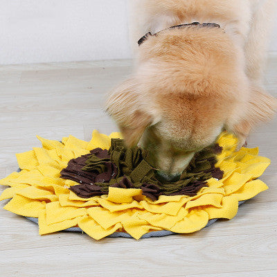 Sunflower Dog Snuffle Mat